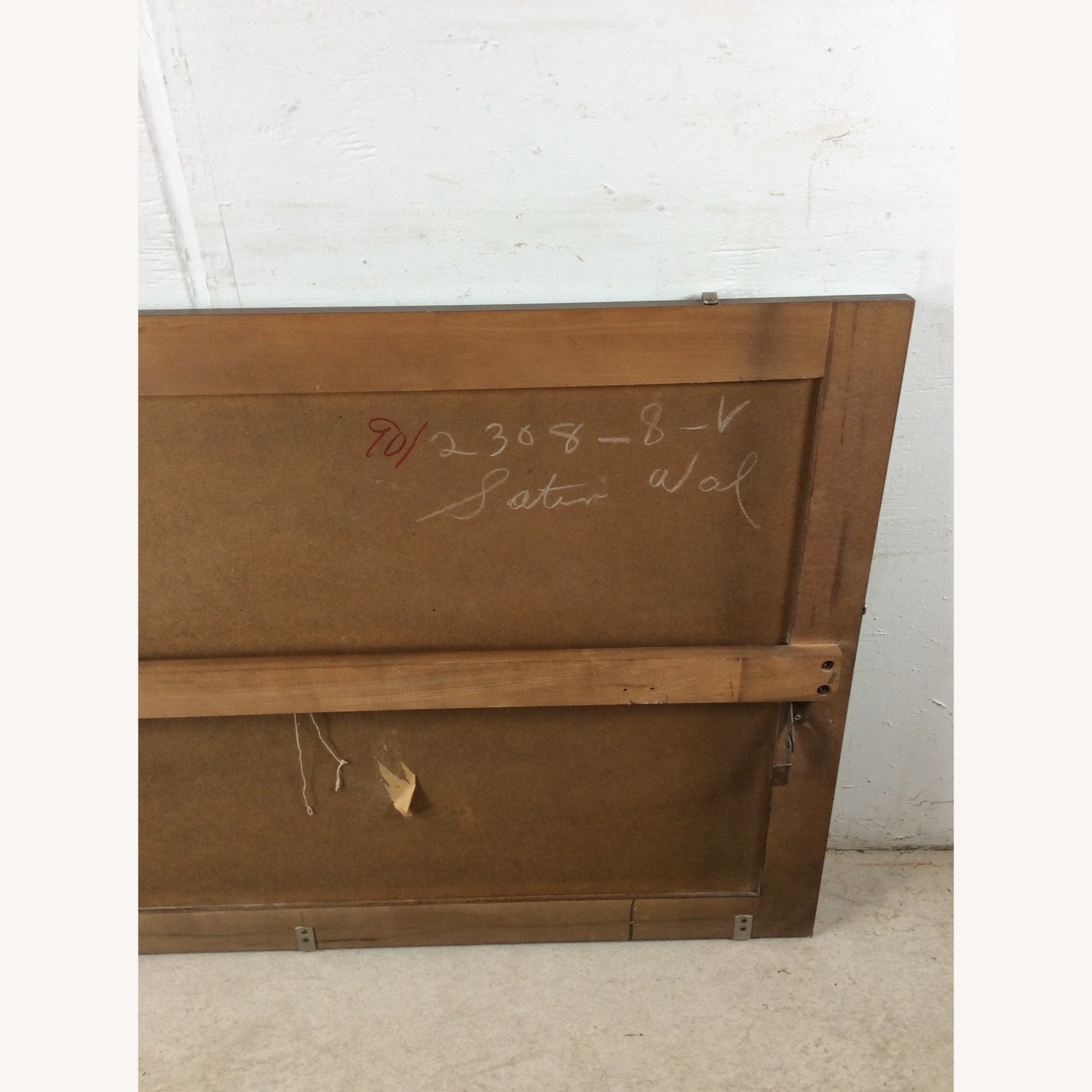 Mid Century Rectangular Mirror with Beveled Edge - image-22