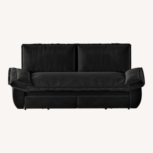 Used Black Fabric Sleeper Sofa for sale on AptDeco