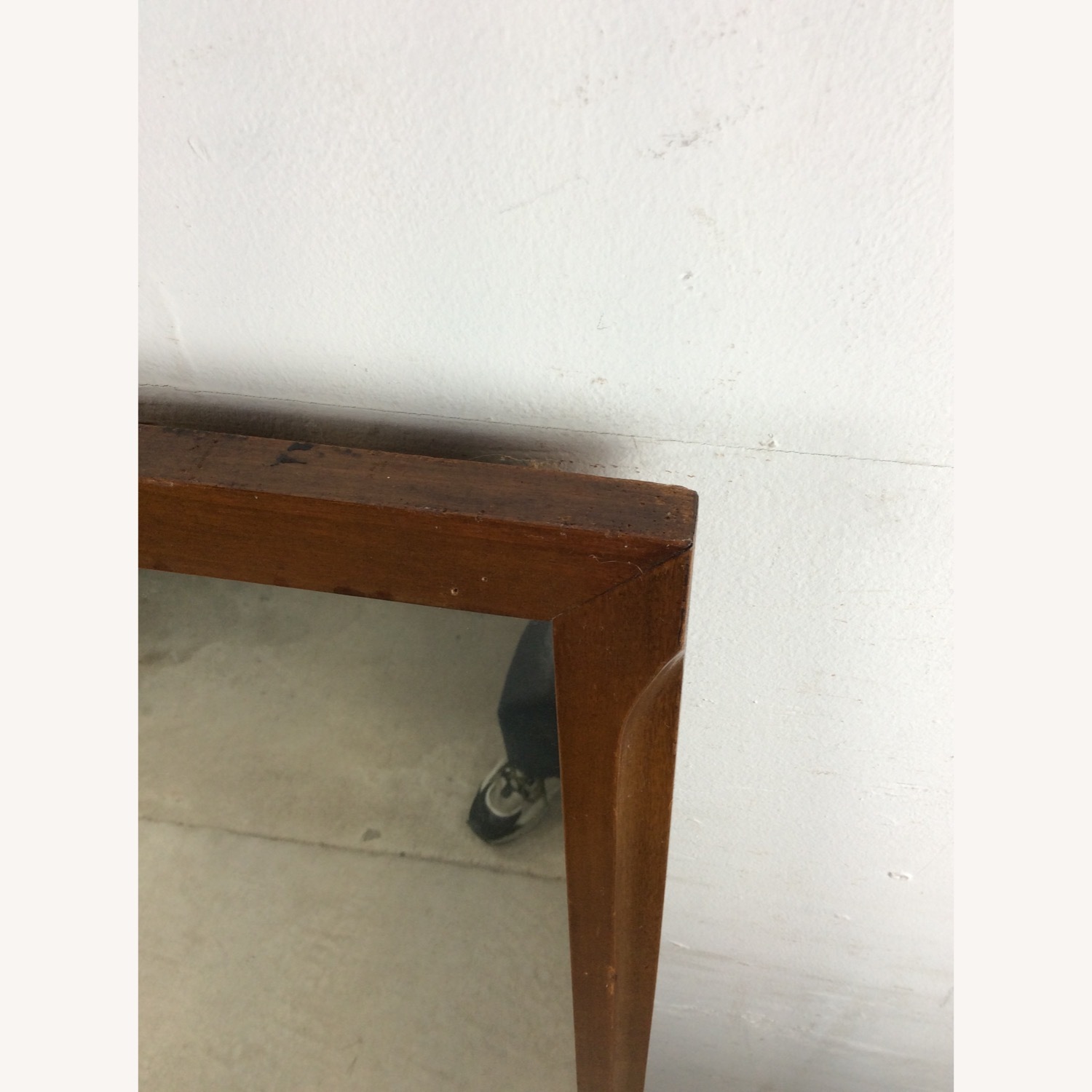 Mid Century Mountable Walnut Mirror - image-5