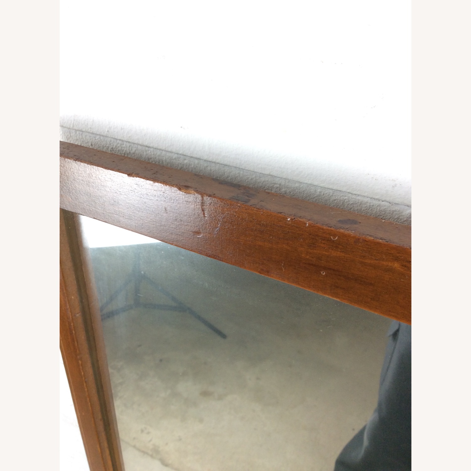Mid Century Mountable Walnut Mirror - image-6
