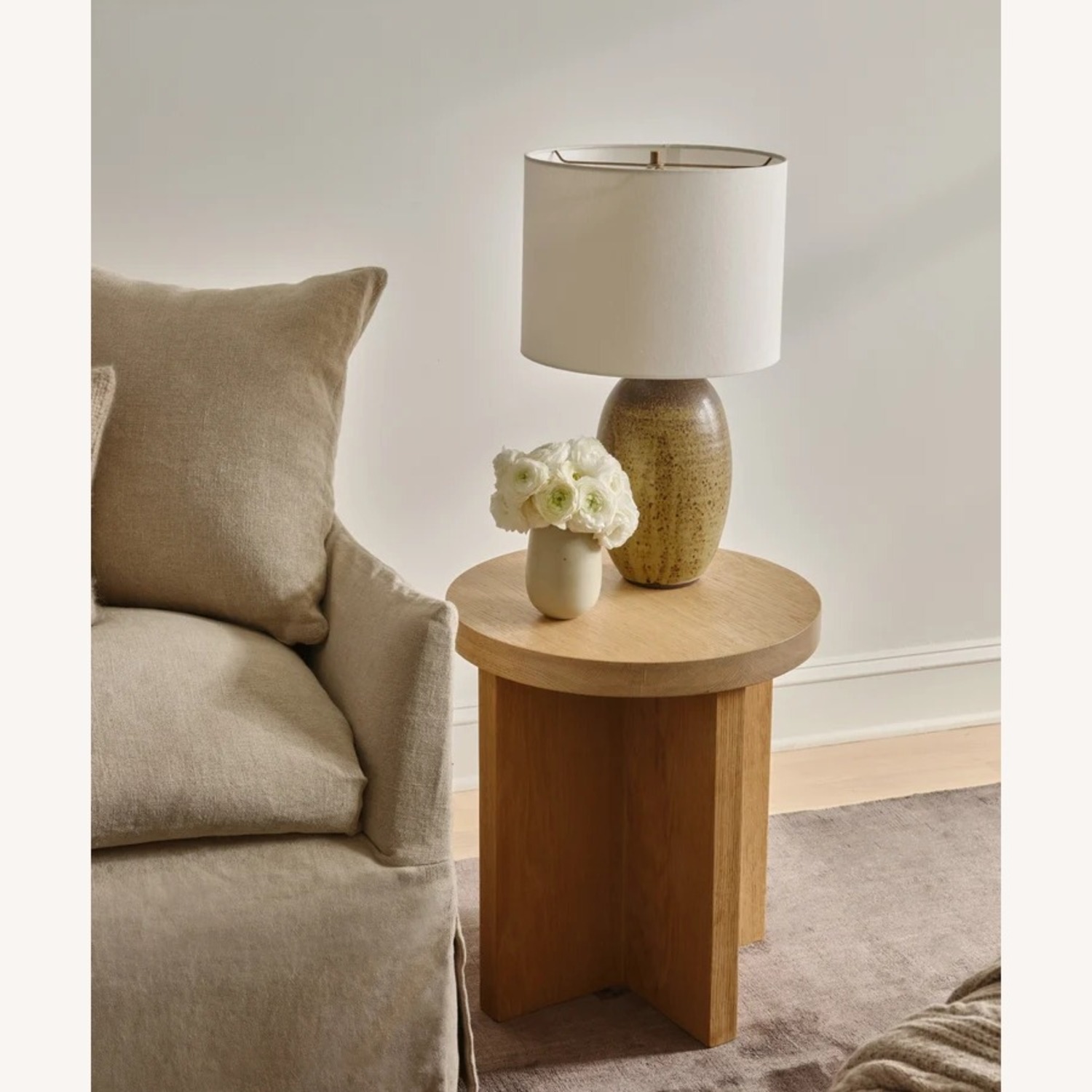 Jenni Kayne Marin Natural Wood Side Table - image-2