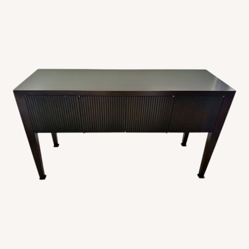 Used Room and Board Dark Brown Bamboo Sideboard for sale on AptDeco