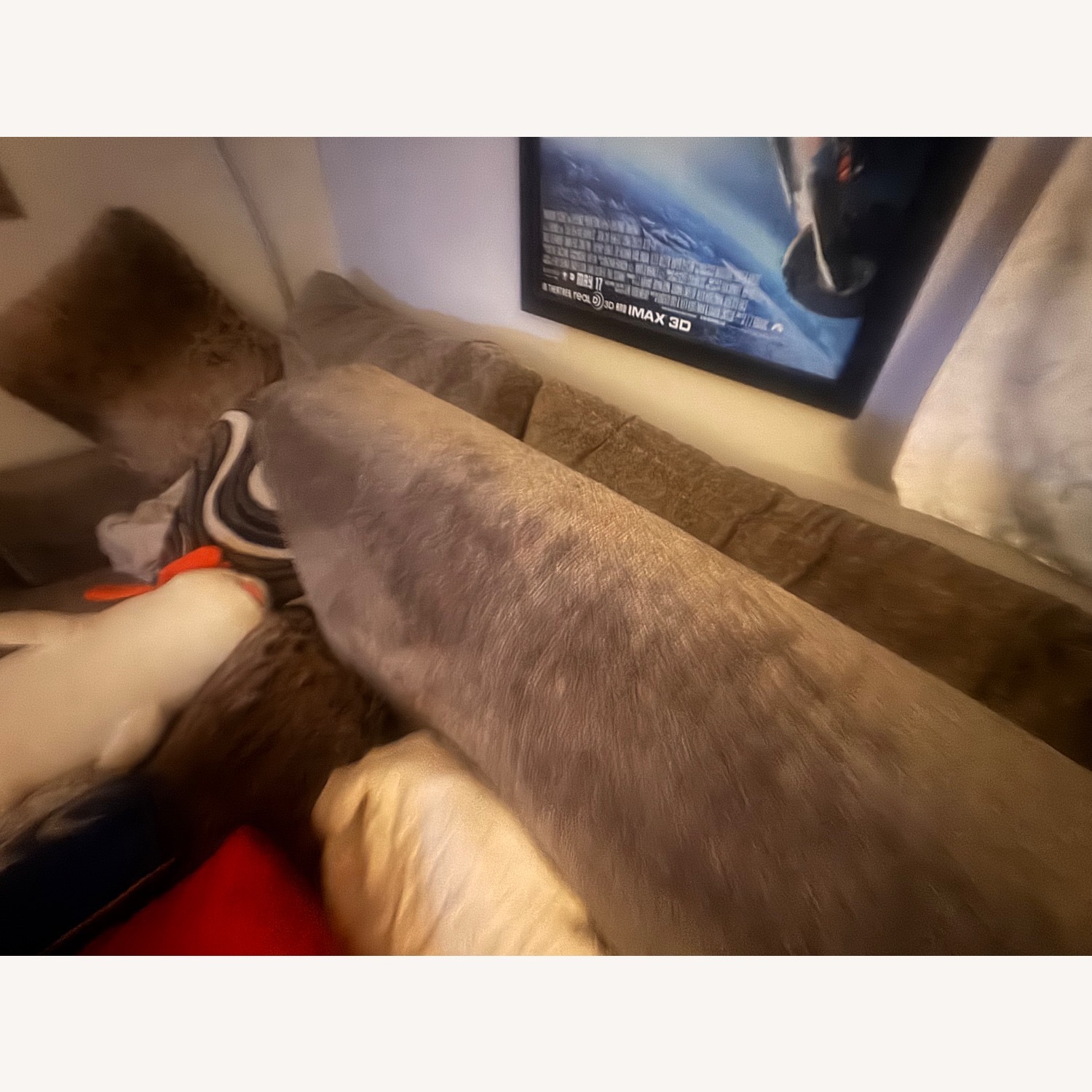 Gray Sleeper Sofa - image-6