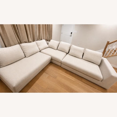Used Amalfi Upholstered Sectional Reversible for sale on AptDeco