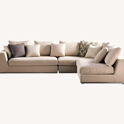 Used Amalfi Upholstered Sectional Reversible for sale on AptDeco