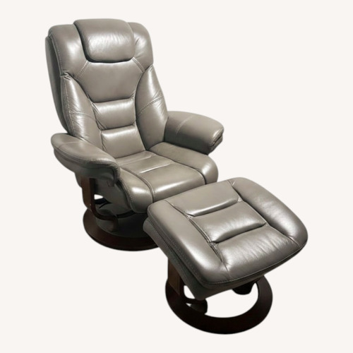 Used Vintage Recliner Chair and Ottoman for sale on AptDeco