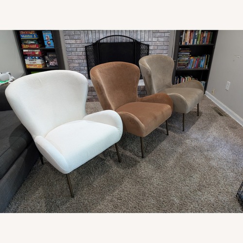 Used Set of 3 Arhaus Kirsten Sample Occasional Chairs for sale on AptDeco