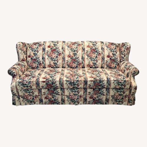 Used Vintage Amish-Made Floral Chintz Sofa for sale on AptDeco