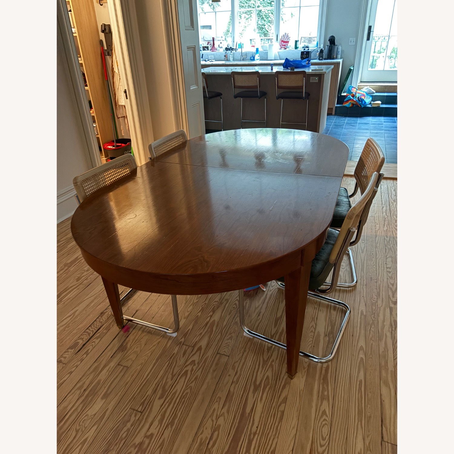 Vintage/Antique Dark Brown Dining Table - image-5