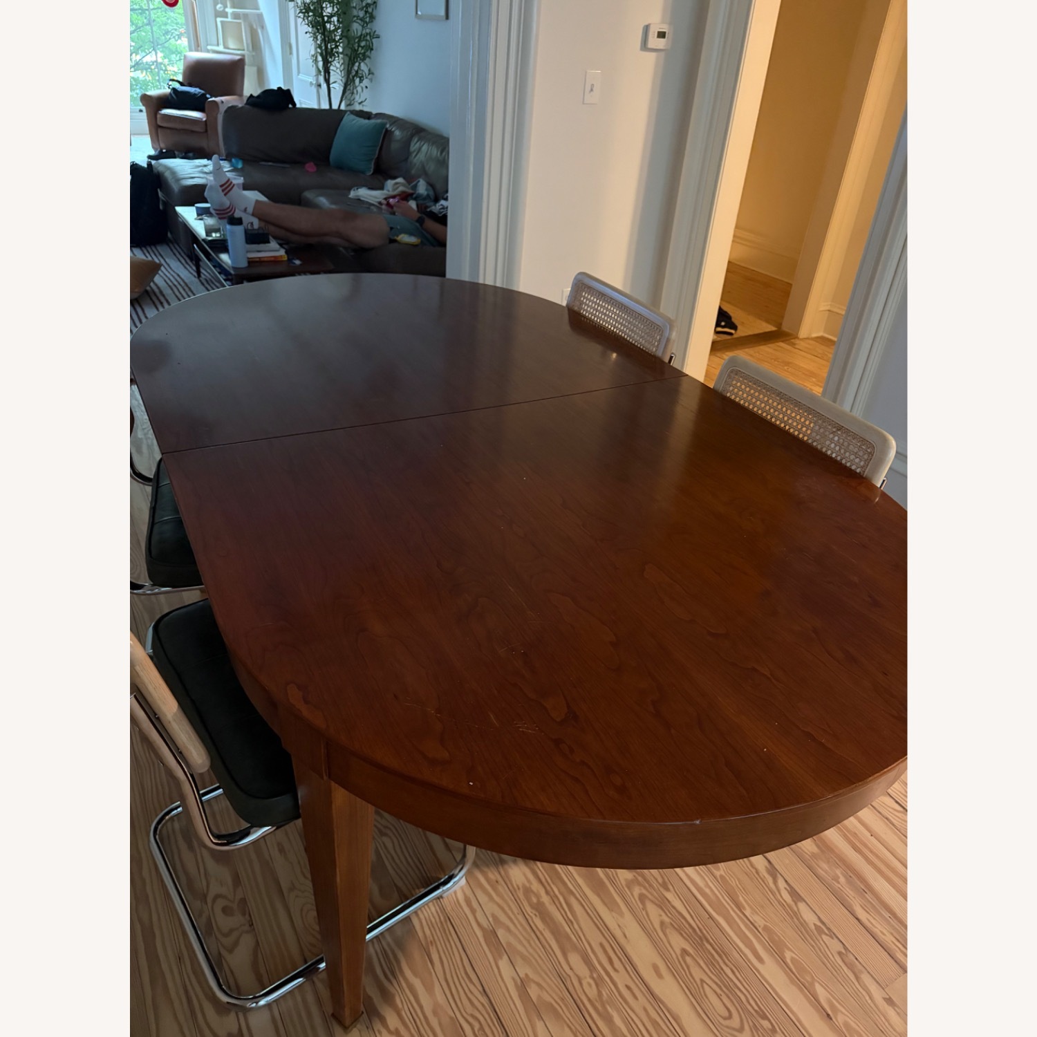 Vintage/Antique Dark Brown Dining Table - image-3