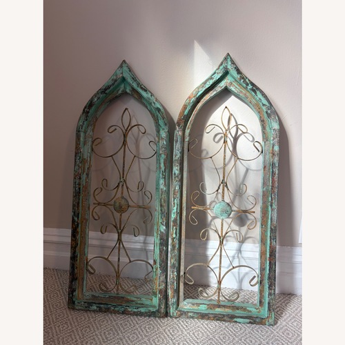Used Wooden Gothic-Style Wall Decor for sale on AptDeco