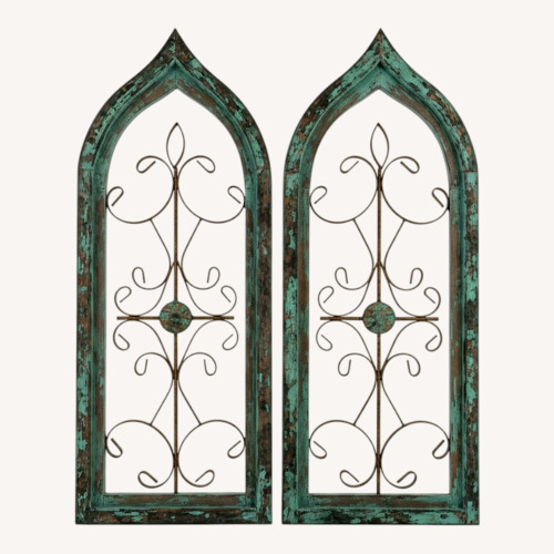 Used Wooden Gothic-Style Wall Decor for sale on AptDeco