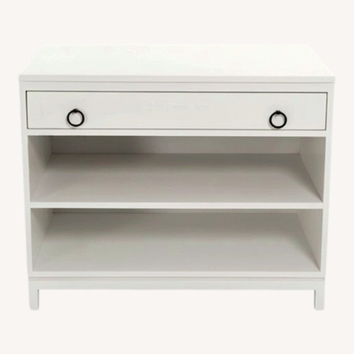 Used White Nightstand for sale on AptDeco