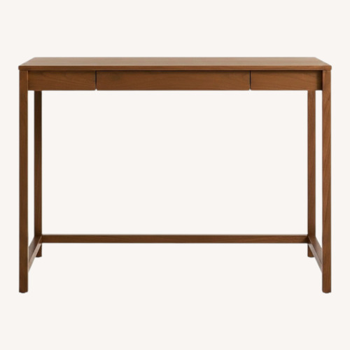 Used Blu Dot Light Brown Open Plan Small Desk for sale on AptDeco