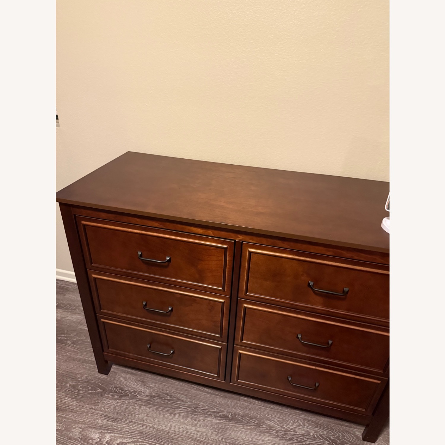 Dark Brown Wood Crib - image-2