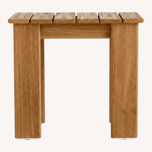 Used West Elm Playa Outdoor Side Tables & Bistro Table for sale on AptDeco