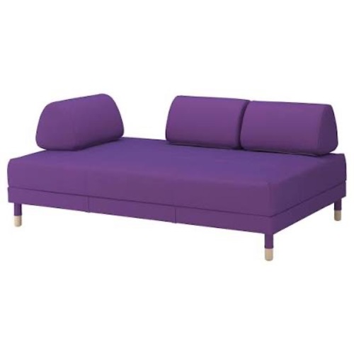 Used IKEA Floteebo Purple Fabric Futon for sale on AptDeco