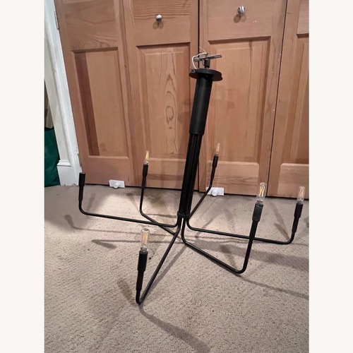 Used Crate & Barrel Clive Minimalist Chandelier for sale on AptDeco