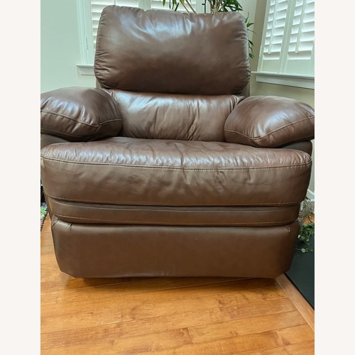 Used Leather Recliner for sale on AptDeco