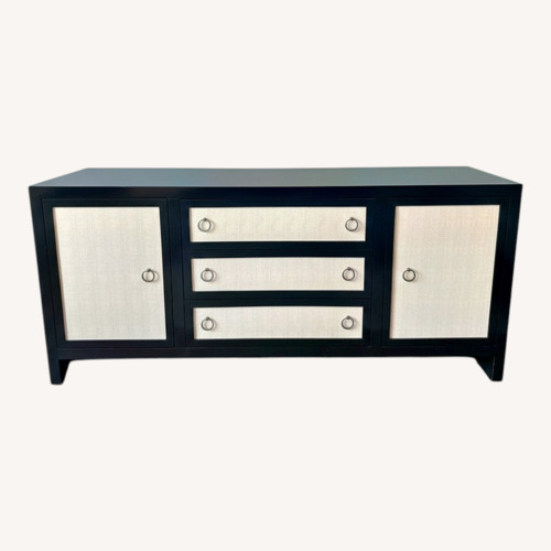 Used Century Furniture Black Credenza for sale on AptDeco