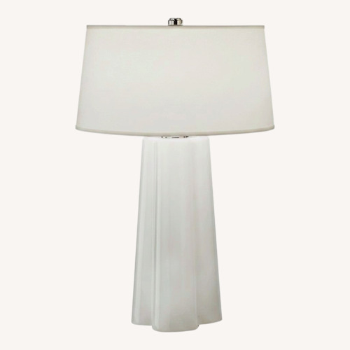 Used Robert Abbey White Table Lamp for sale on AptDeco