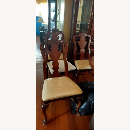 Used Dark Brown Mahogany Chairs for sale on AptDeco