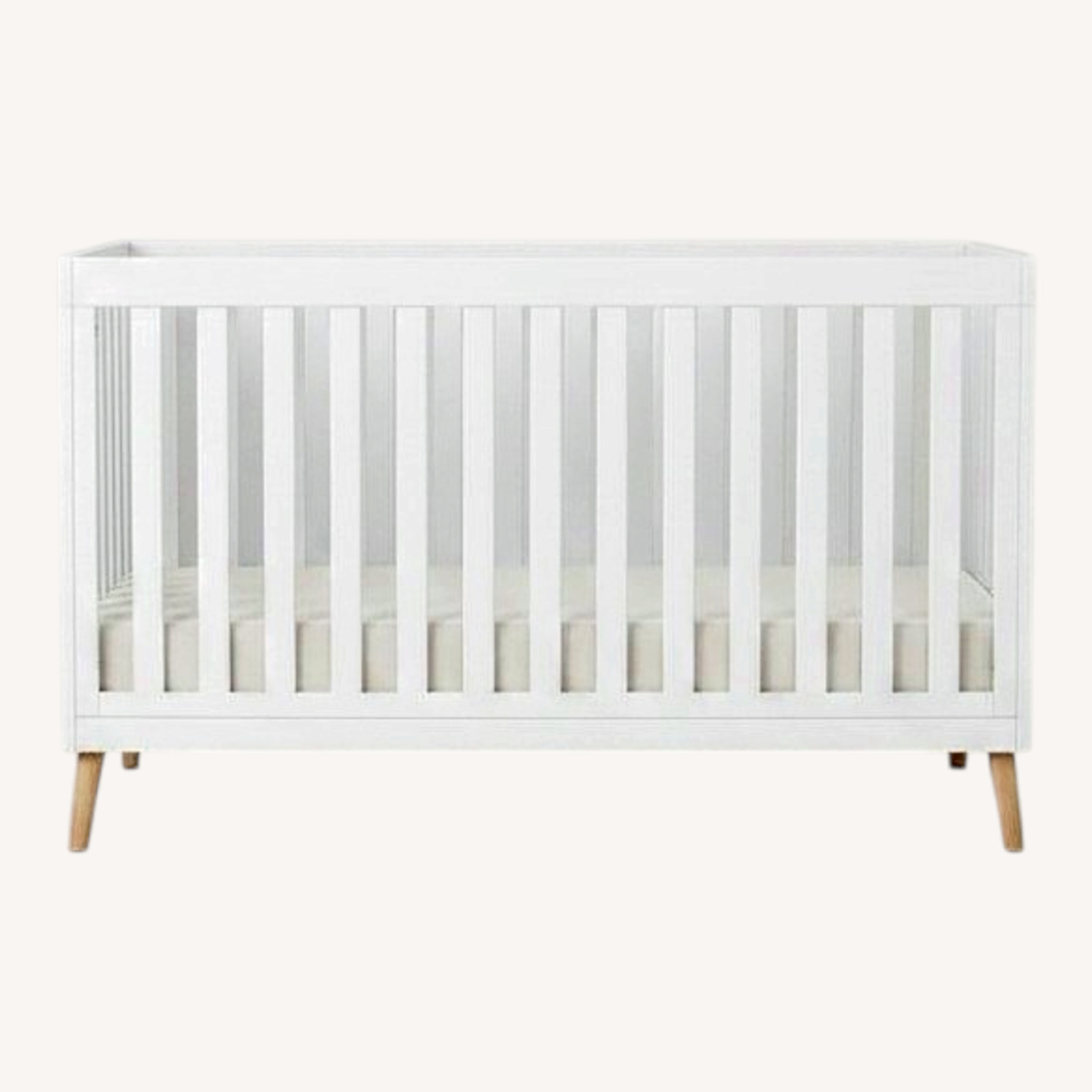 Delta Children White Wood Crib - image-0