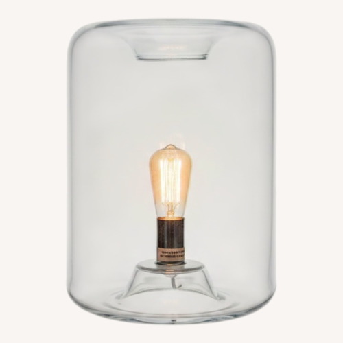 Used Ligne Roset Transparent Glass Table Lamp for sale on AptDeco