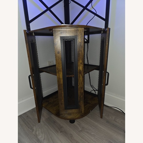 Used Aheaplus Corner Bar Cabinet  for sale on AptDeco