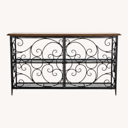 Used Azzurro Iron Console Table for sale on AptDeco