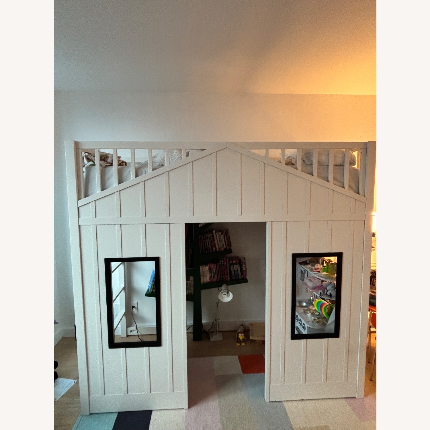 Pottery Barn Kids Penny Playhouse Loft Bed - image-2