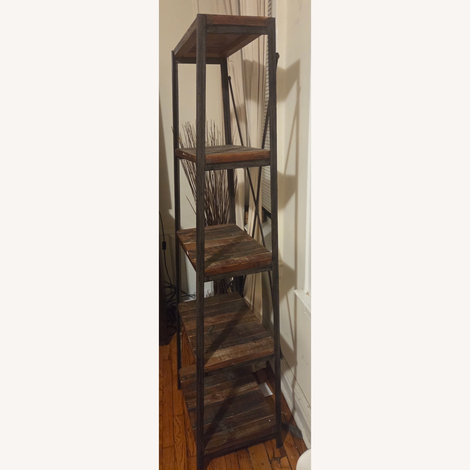 Industrial Rustic Bookcase - image-3