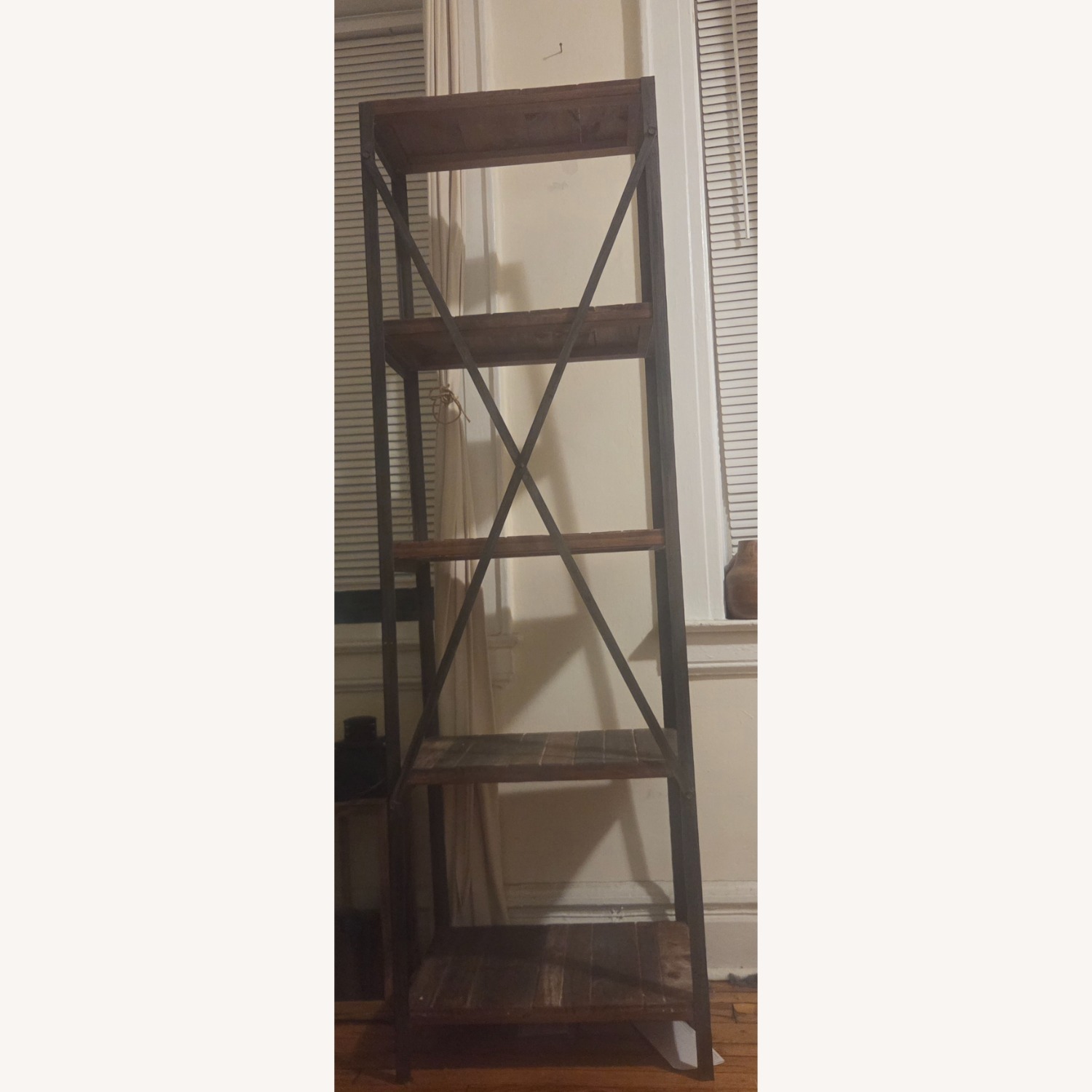 Industrial Rustic Bookcase - image-2