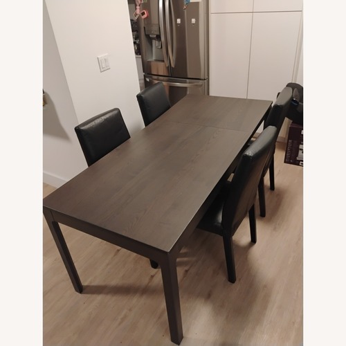 Used IKEA EKEDALEN Extendable Table & 4 BERGMUND Chairs for sale on AptDeco