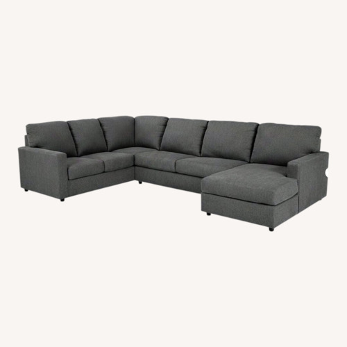 Used Ashley Furniture Dark Gray 3+ Piece Sectional for sale on AptDeco