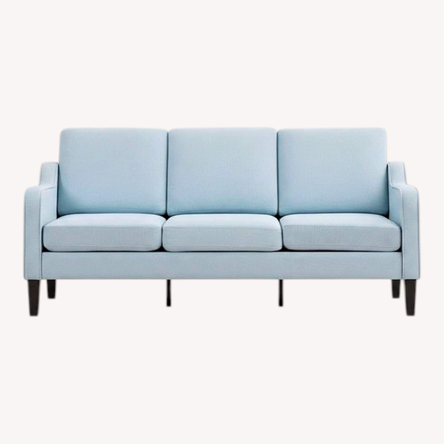 Blue 3 Seater Sofa - image-0