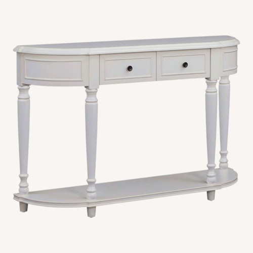Used Retro Solid Wood Console Table for sale on AptDeco