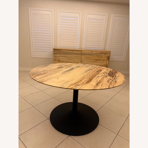 Used Room & Board Spalted Sugarberry Aria Dining Table for sale on AptDeco