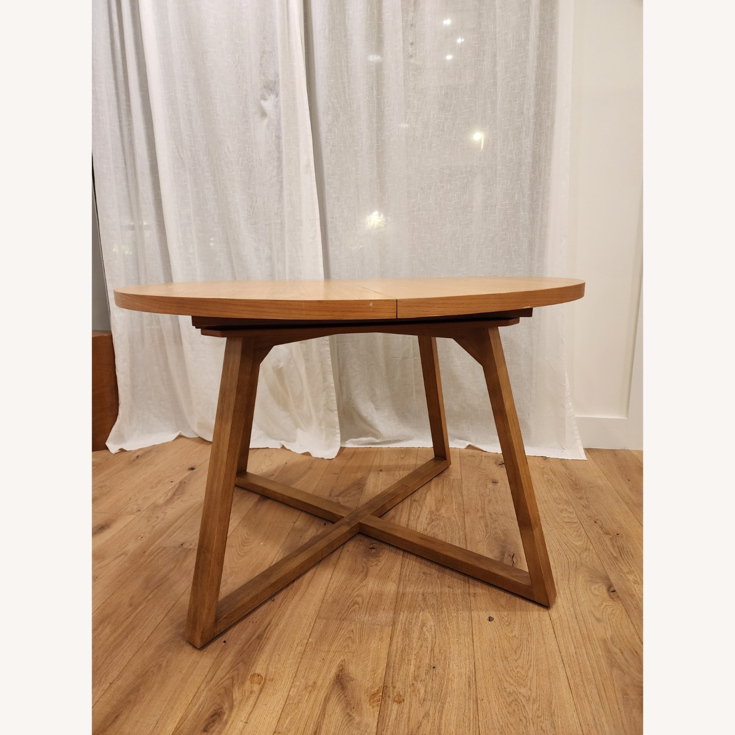 MCM Style Table With Leaf  - image-2