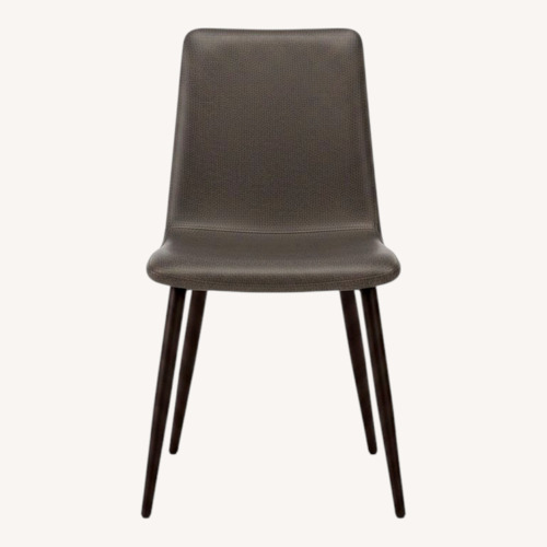 Used Room & Board Dark Hirsch Leather Dining Chairs for sale on AptDeco