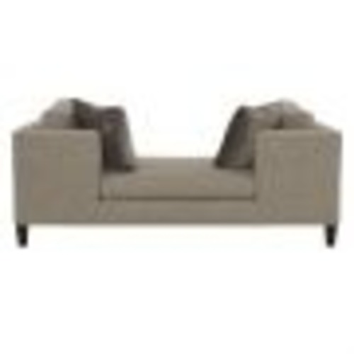 Used Bernhardt Light Gray Fabric Chaise Lounge for sale on AptDeco