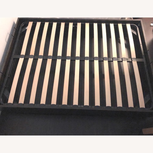 Used West Elm Full Size Lift up Storage Bed for sale on AptDeco