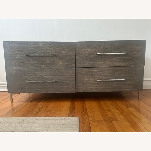 Used CB2 Link Dark Gray Wood Dresser for sale on AptDeco