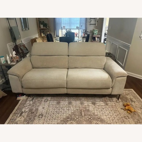 Used Rooms To Go Natural 2 Piece Sectional for sale on AptDeco