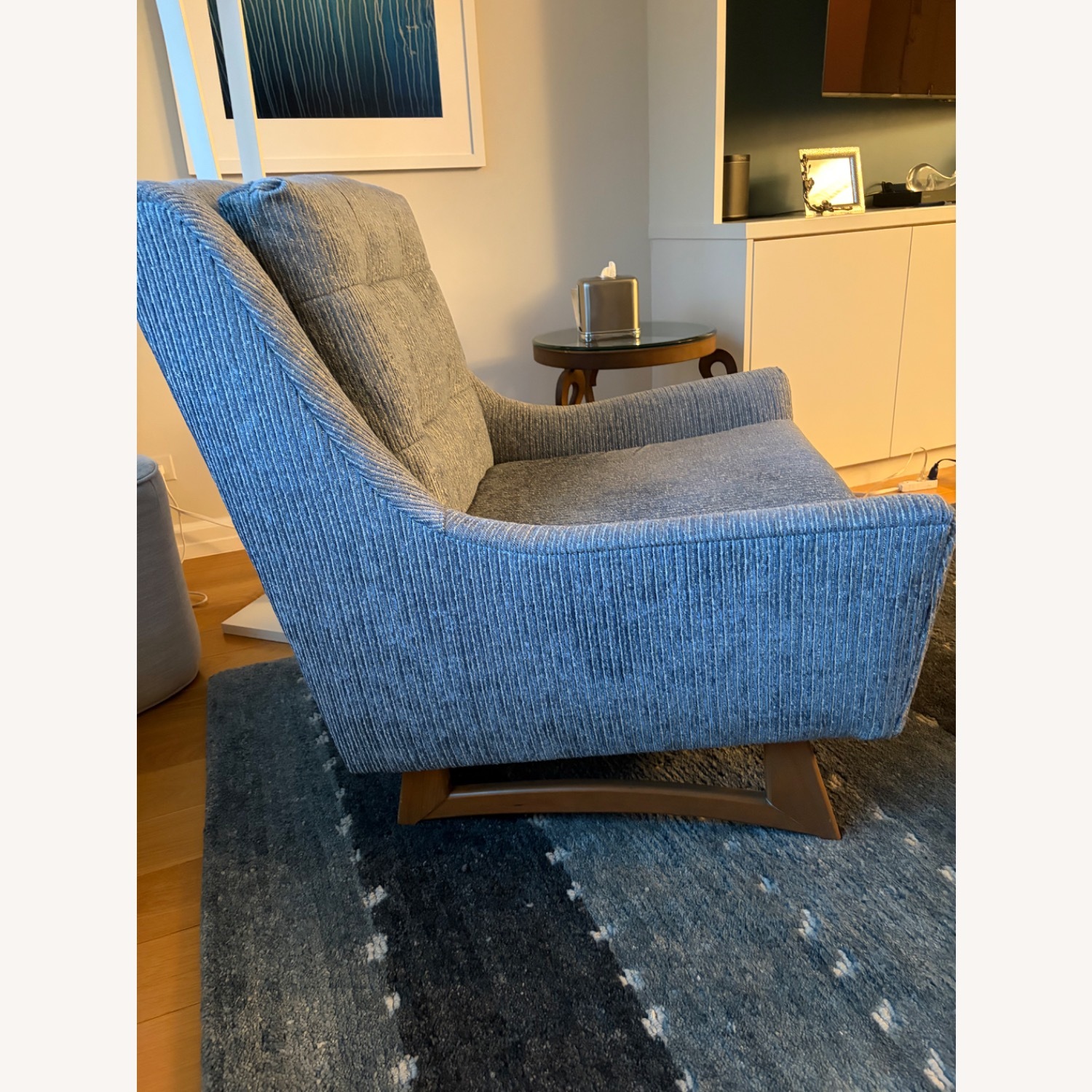 Blue Armchair - image-2
