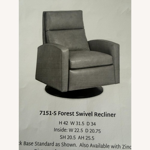 Used Hancock & Moore Natural Leather Recliner for sale on AptDeco