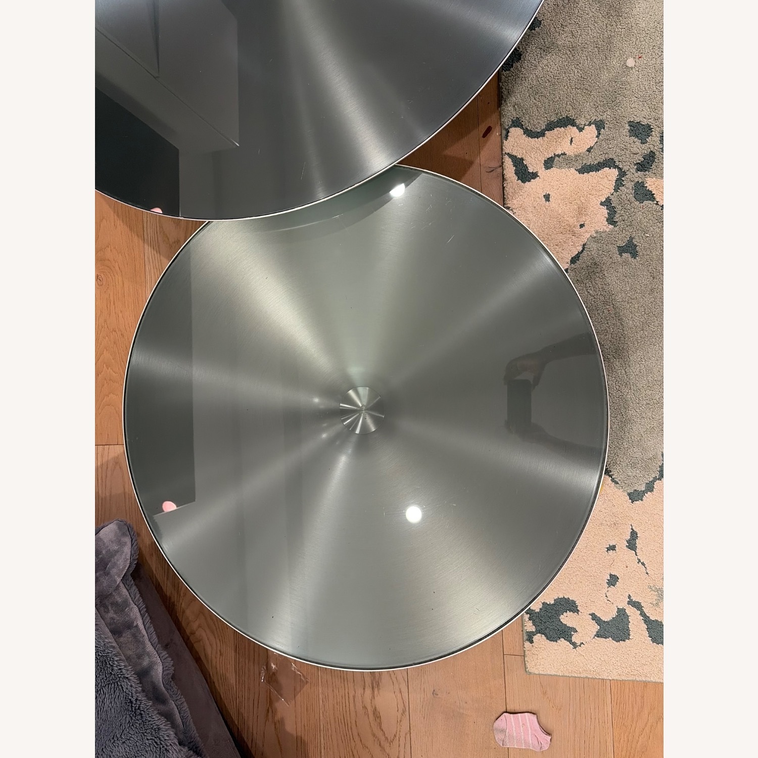 Roche Bobois OVNI Silver Table  - image-5