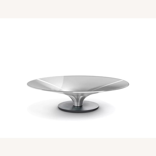 Used Roche Bobois OVNI Silver Table  for sale on AptDeco