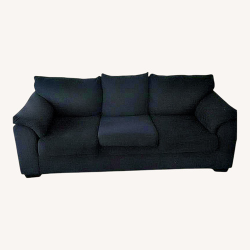 Used Black 3 Seat Sofa for sale on AptDeco