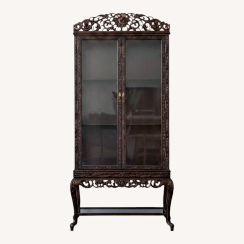 Used Vintage/Antique Finds Red Wood Chest for sale on AptDeco